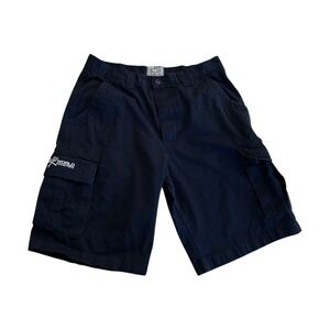 Vintage World Industries Cargo Shorts Size 32 Skate Navy